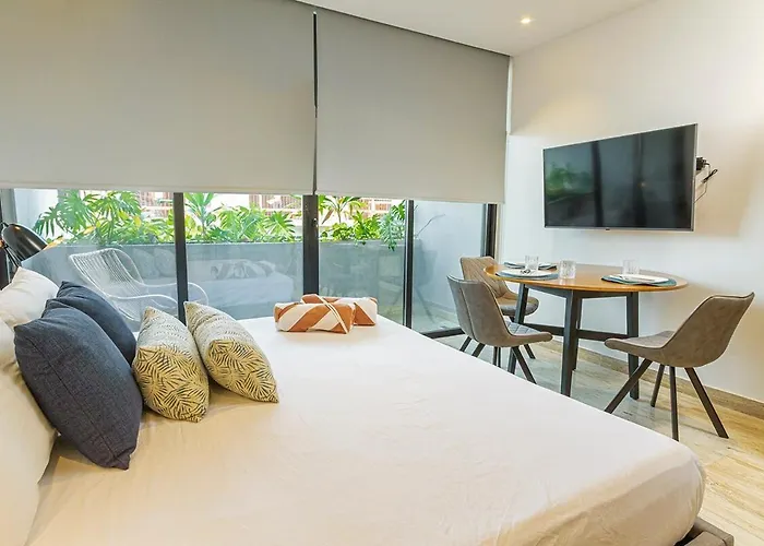 Apartamento Vibrant Near 5th Avenue Playa del Carmen
